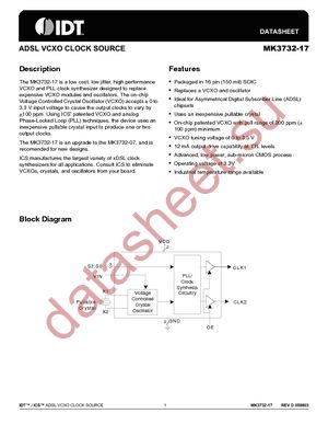 MK3732-17STR datasheet  